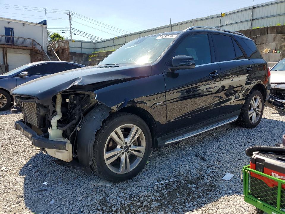 MERCEDES-BENZ ML 2012 with VIN 4JGDA2EB7CA030756 - Photo from auction