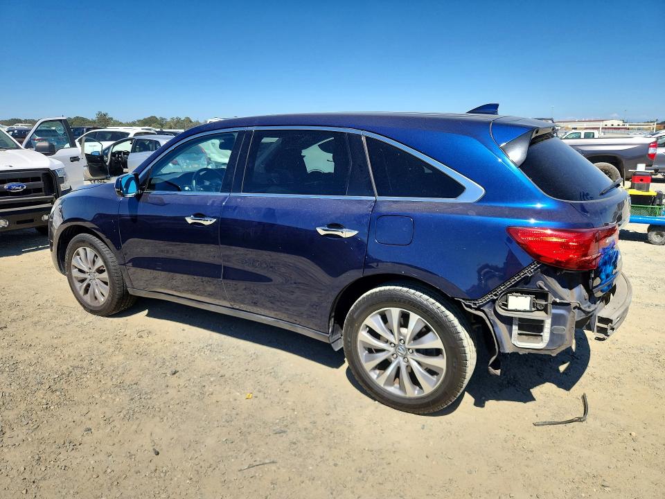 Photo 2 from auction – 2015 ACURA MDX with VIN 5FRYD4H44FB020766