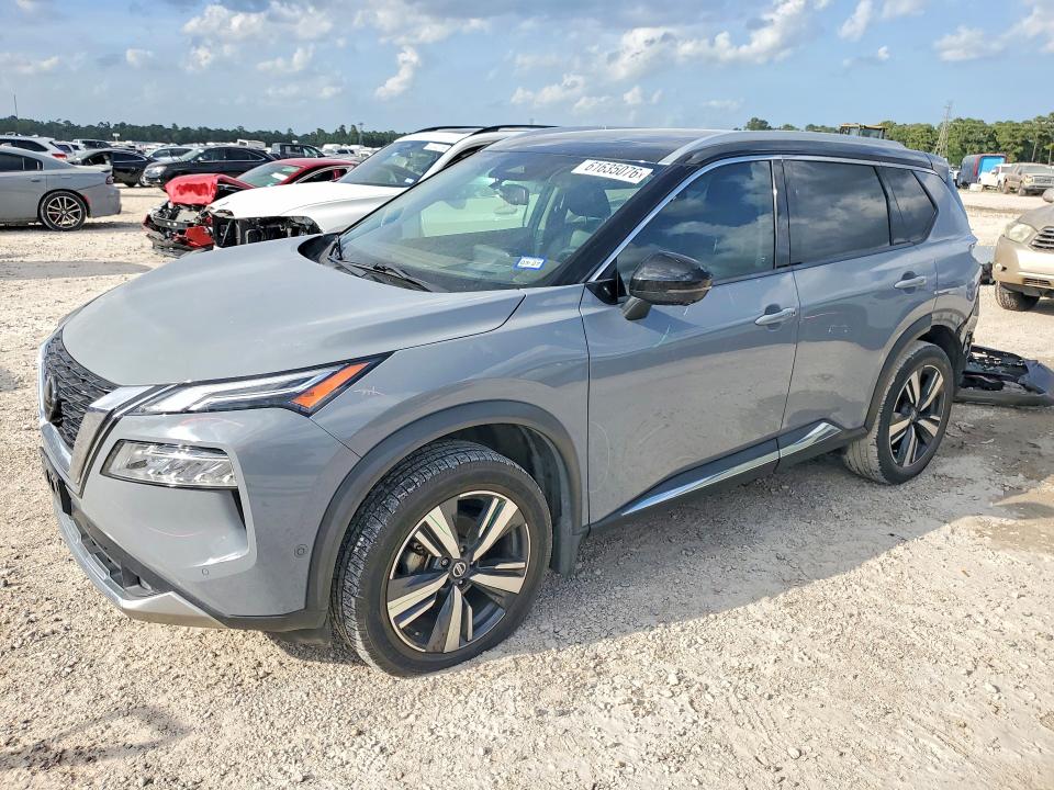NISSAN ROGUE 2021 with VIN JN8AT3DC0MW100852 - Photo from auction