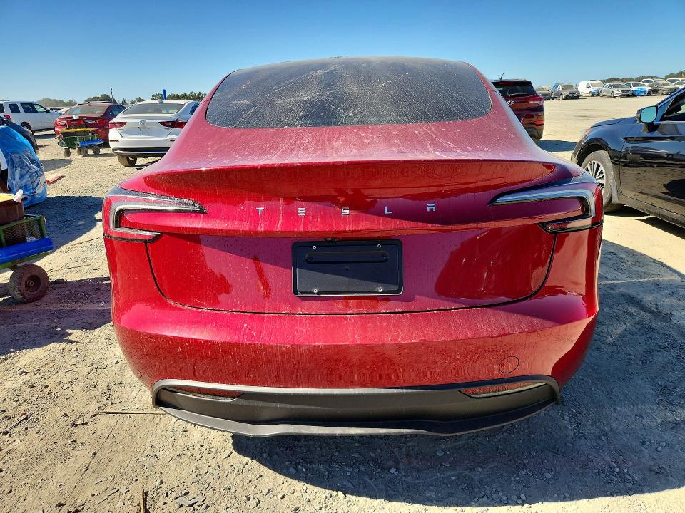 Photo 6 from auction – 2025 TESLA MODEL 3 with VIN 5YJ3E1EA8SF987019