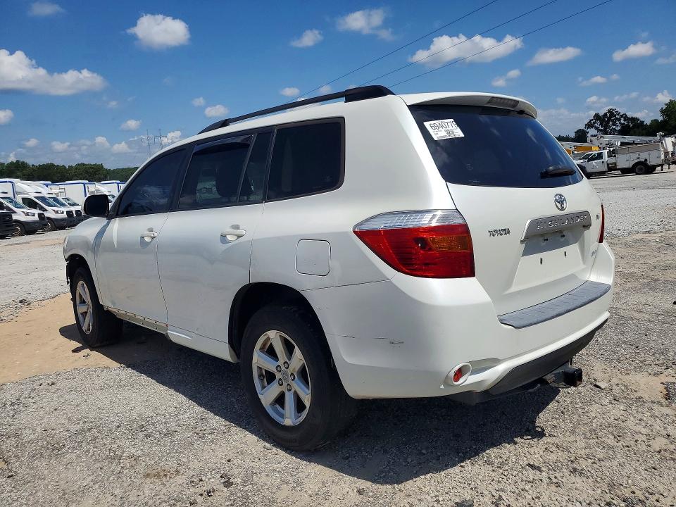 Photo 2 from auction – 2009 TOYOTA HIGHLANDER with VIN JTEES41A692128433