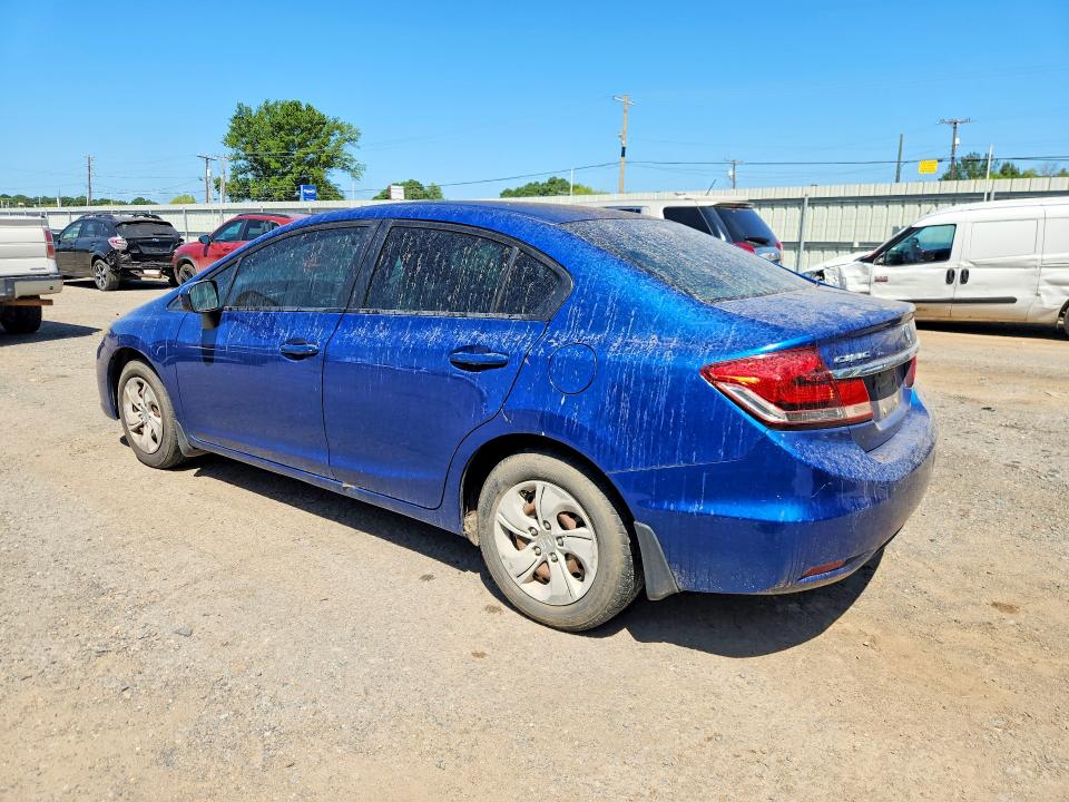 Photo 2 from auction – 2014 HONDA CIVIC with VIN 19XFB2F54EE007082