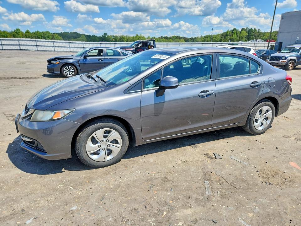 HONDA CIVIC 2013 with VIN 2HGFB2F55DH583557 - Photo from auction