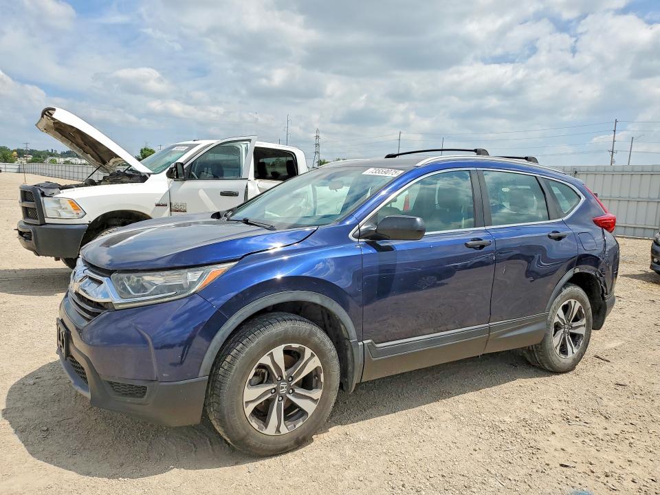 Photo 1 from auction – 2017 HONDA CR-V with VIN 5J6RW6H39HL006245