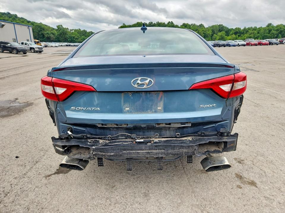 Photo 6 from auction – 2017 HYUNDAI SONATA with VIN 5NPE34AFXHH566639