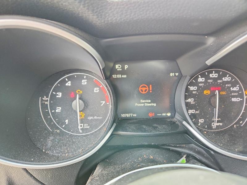 Photo 9 from auction – 2021 ALFA ROMEO STELVIO with VIN ZASPAKAN3M7D09967