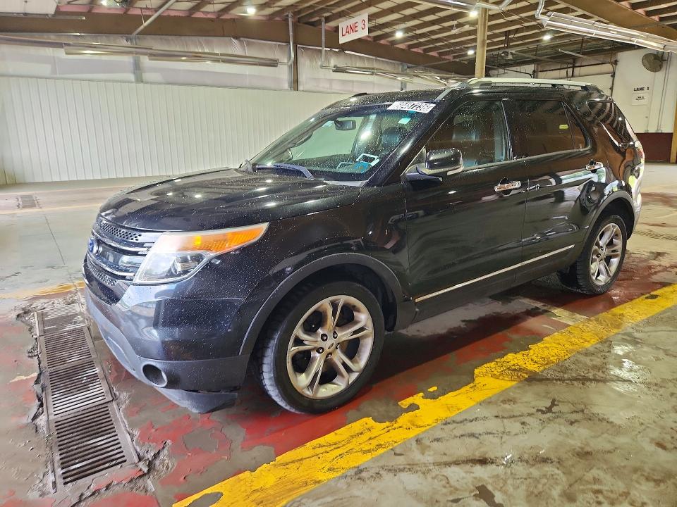 FORD EXPLORER 2015 with VIN 1FM5K7F86FGA28127 - Photo from auction