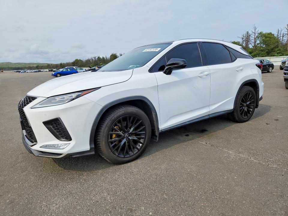 LEXUS RX 2022 with VIN 2T2YGMDA2NC072836 - Photo from auction