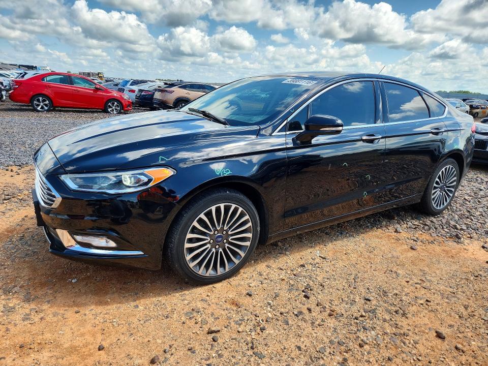 FORD FUSION 2018 with VIN 3FA6P0D92JR187943 - Photo from auction