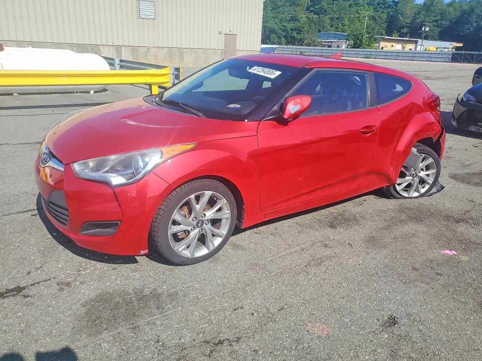 HYUNDAI VELOSTER 2016 with VIN KMHTC6AD8GU277180 - Photo from auction