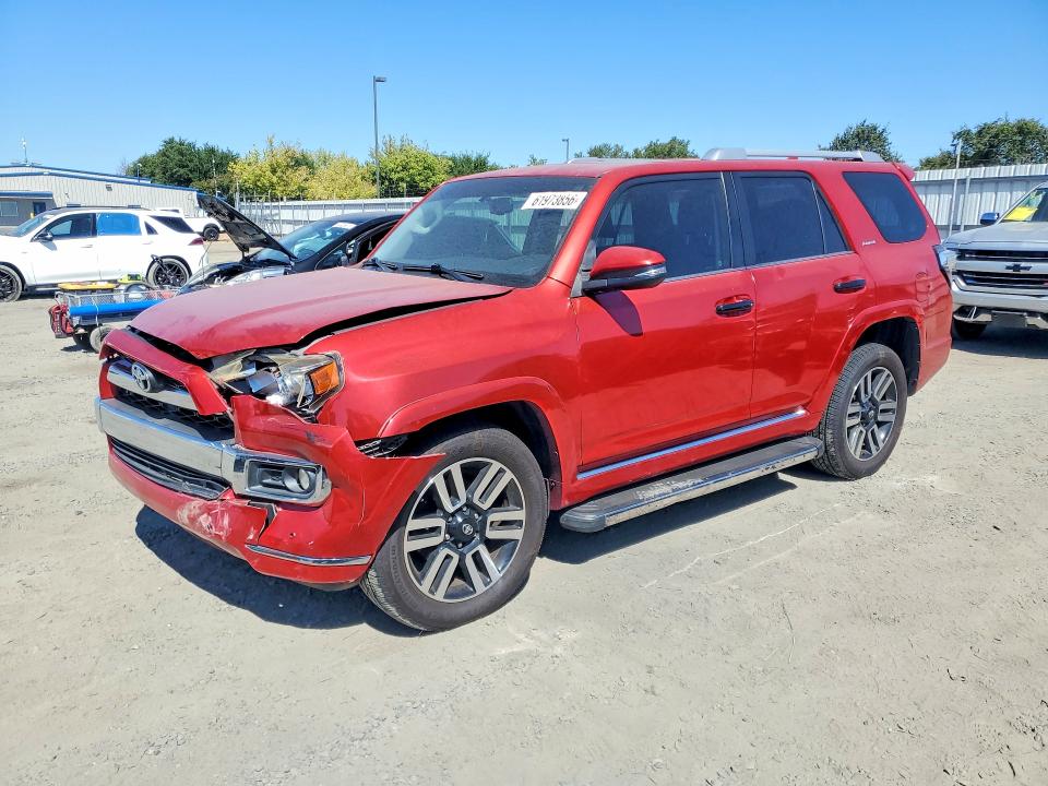 TOYOTA 4RUNNER 2016 with VIN JTEBU5JRXG5317624 - Photo from auction