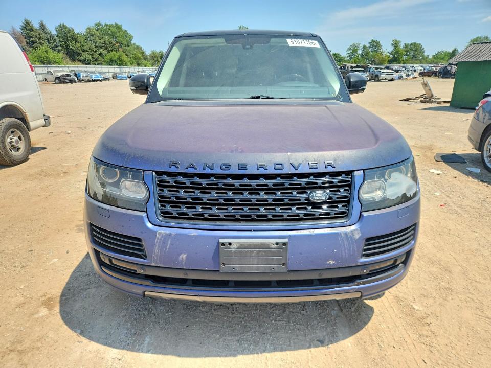 Photo 5 from auction – 2014 LAND ROVER RANGE ROVER with VIN SALGS2EF4EA133162