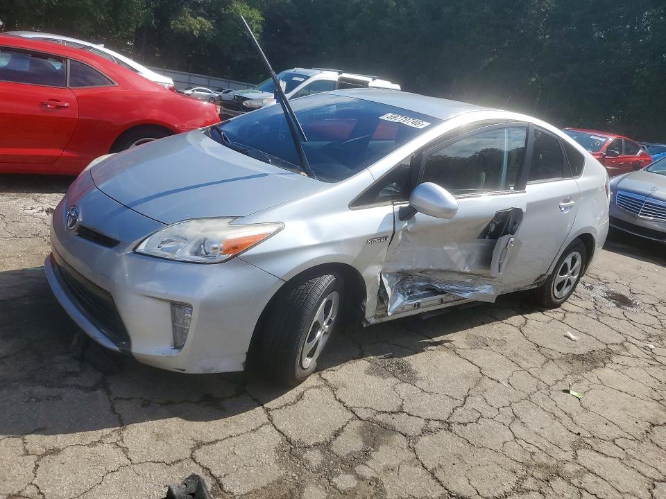 TOYOTA PRIUS 2012 with VIN JTDKN3DU6C5393860 - Photo from auction