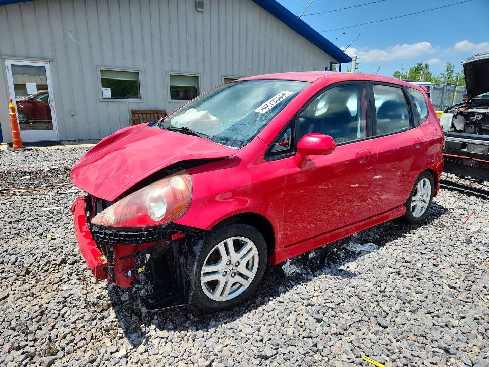 HONDA FIT 2007 with VIN JHMGD38607S002390 - Photo from auction
