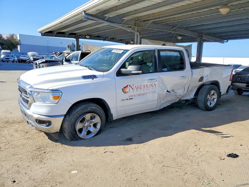 RAM 1500 2021 with VIN 1C6SRFMT1MN780855 - Photo from auction