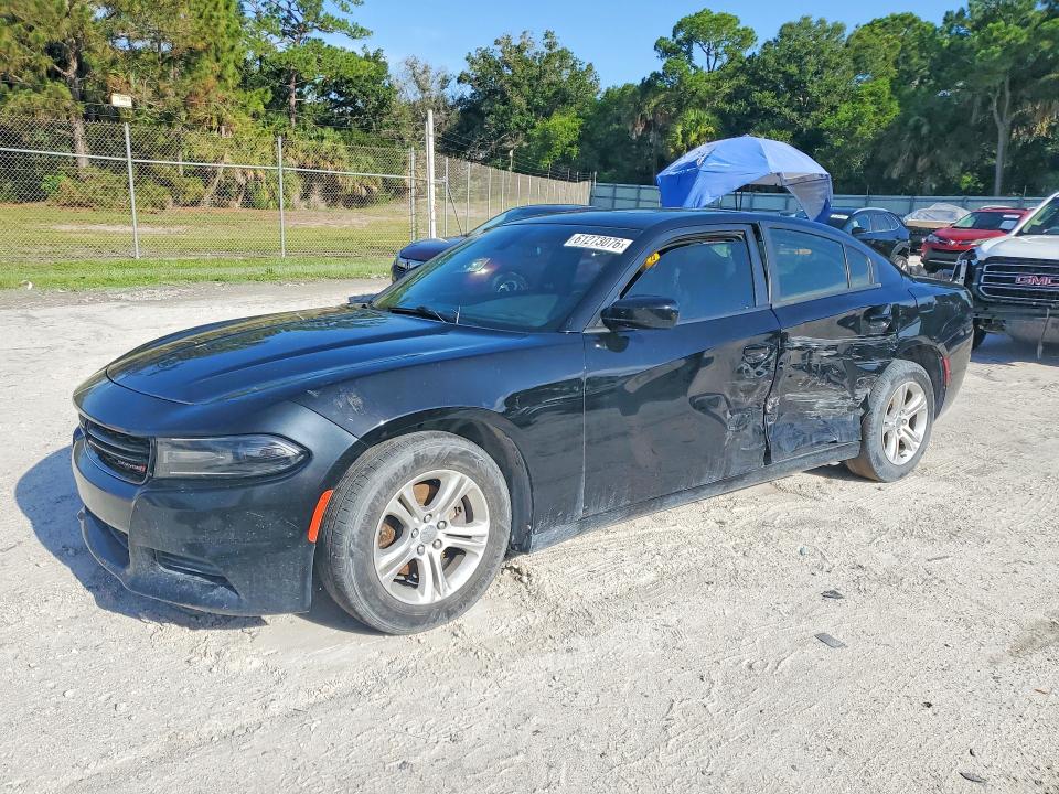 DODGE CHARGER 2019 with VIN 2C3CDXBG5KH710163 - Photo from auction