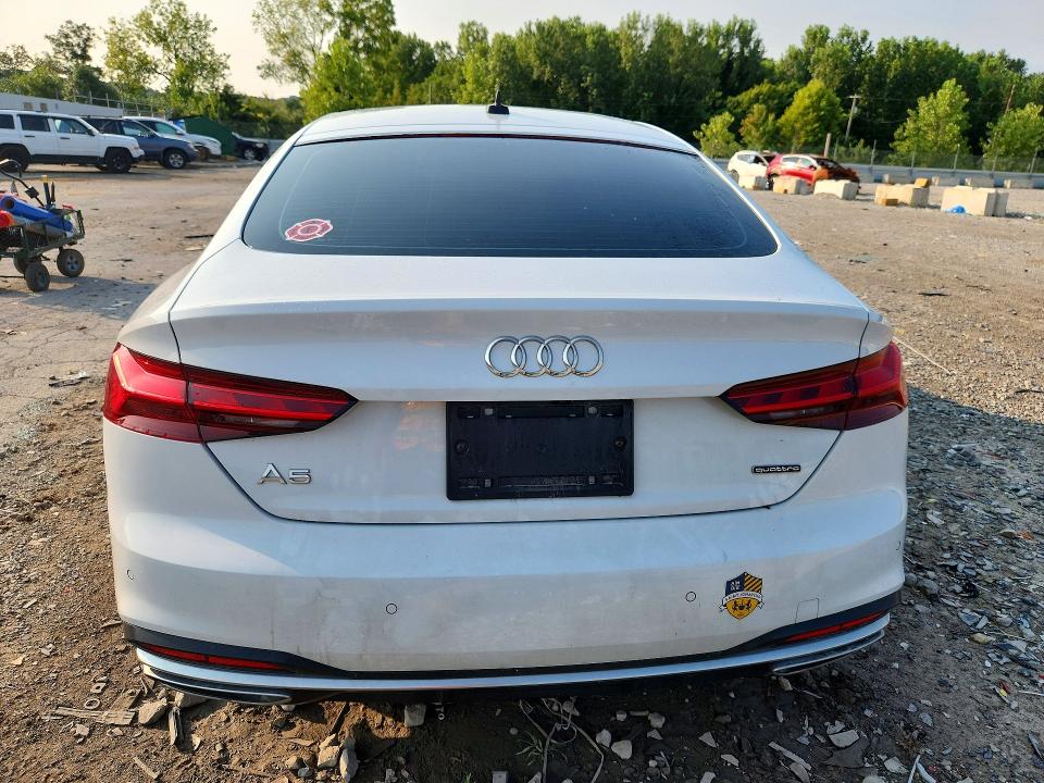 Photo 6 from auction – 2022 AUDI A5 with VIN WAUABCF50NA033775