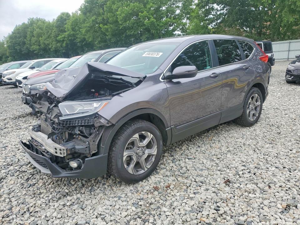 HONDA CR-V 2018 with VIN 7FARW2H51JE016507 - Photo from auction