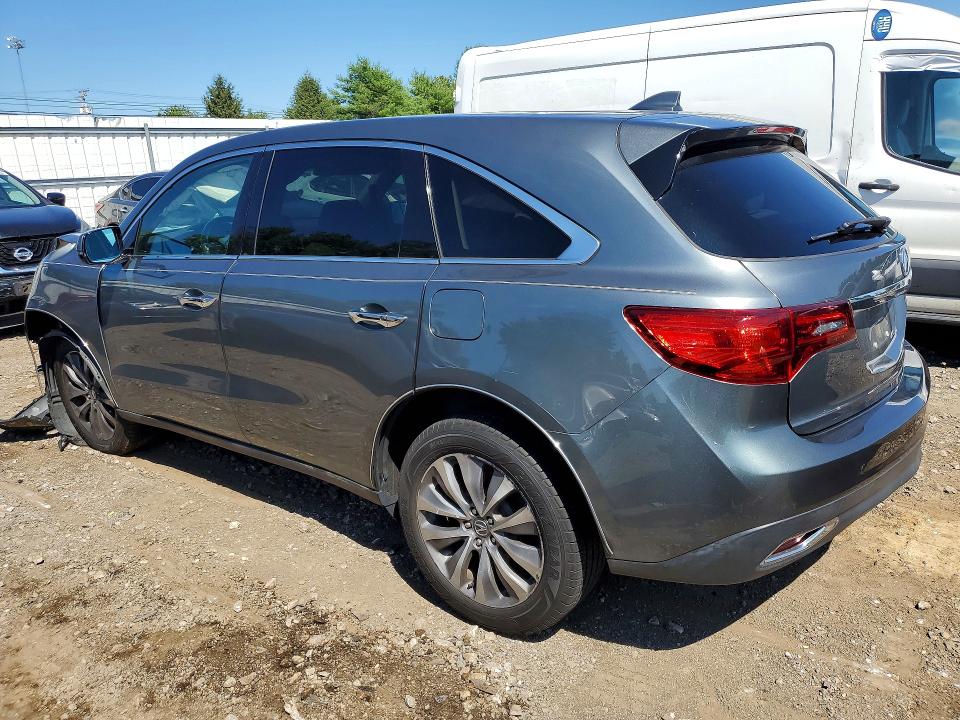 Photo 2 from auction – 2014 ACURA MDX with VIN 5FRYD4H41EB034963