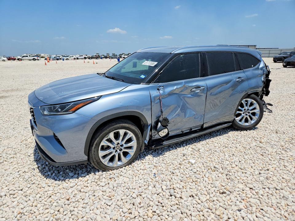 TOYOTA HIGHLANDER 2021 with VIN 5TDYZRAH7MS037096 - Photo from auction