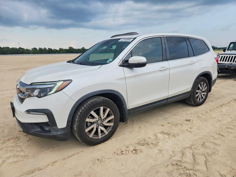 HONDA PILOT 2021 with VIN 5FNYF5H57MB015701 - Photo from auction