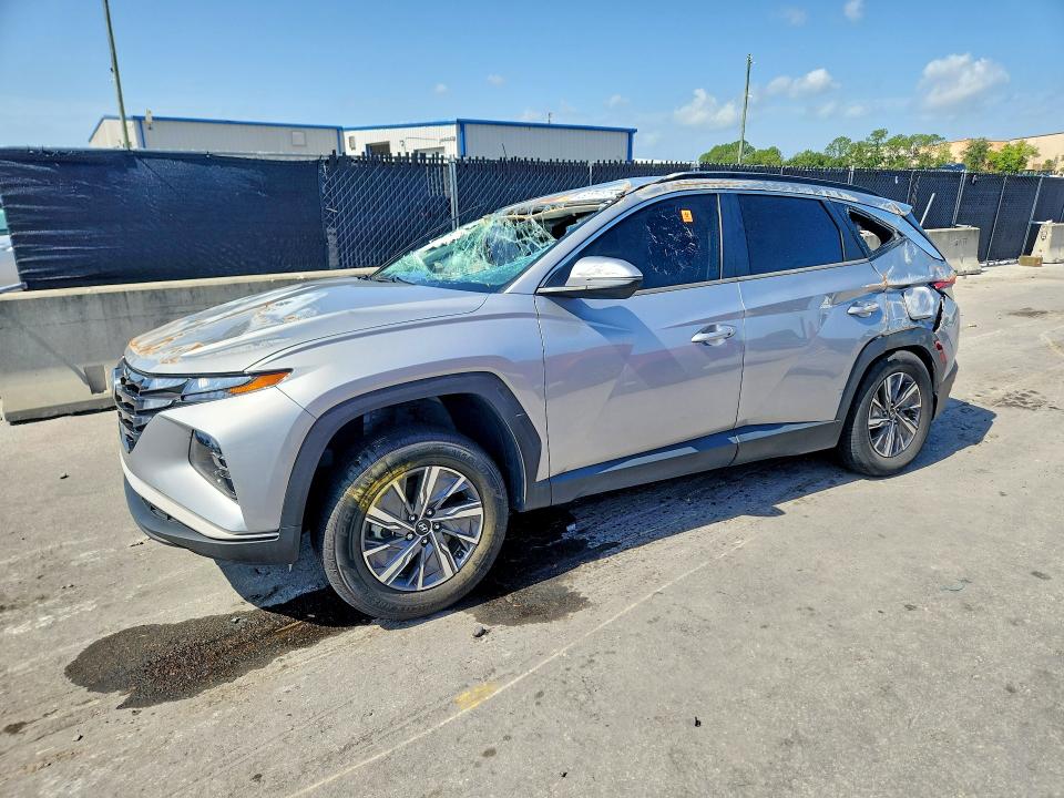 HYUNDAI TUCSON 2022 with VIN KM8JBCA11NU048772 - Photo from auction