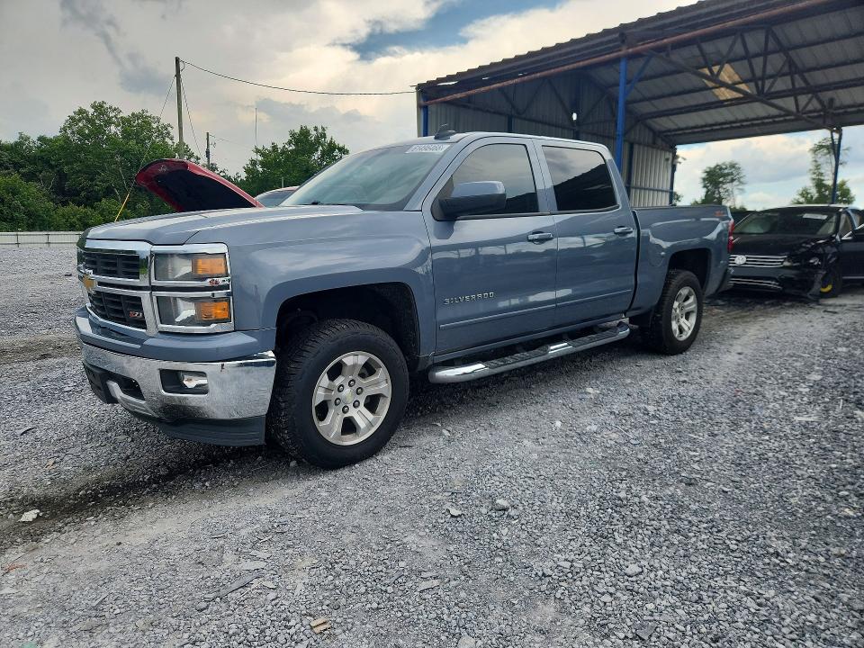 CHEVROLET SILVERADO 2015 with VIN 3GCUKREC5FG396904 - Photo from auction