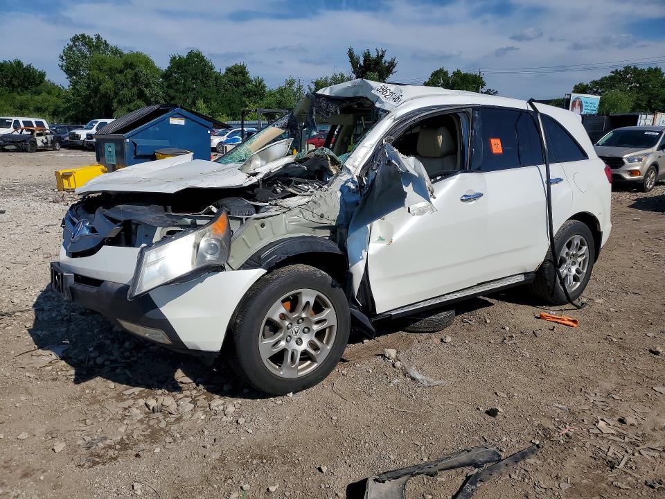 ACURA MDX 2009 with VIN 2HNYD28209H528360 - Photo from auction