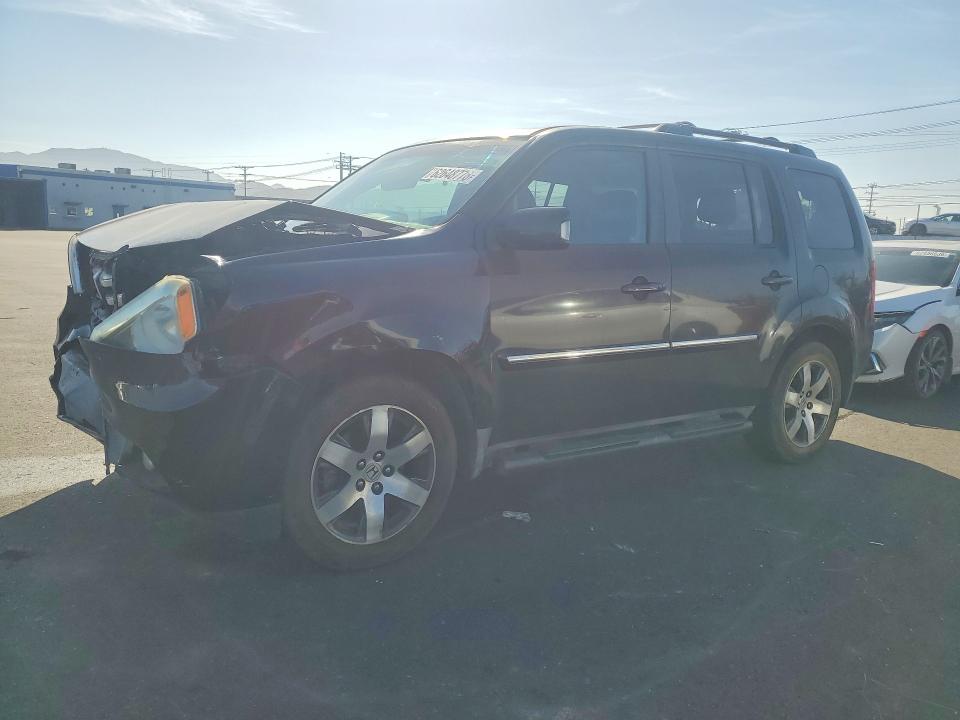 HONDA PILOT 2012 with VIN 5FNYF3H92CB023923 - Photo from auction