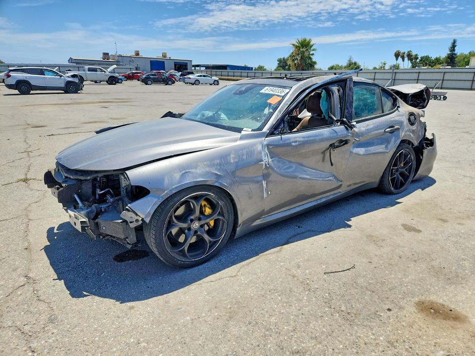 Photo 1 from auction – 2018 ALFA ROMEO GIULIA with VIN ZARFAECN8J7579622