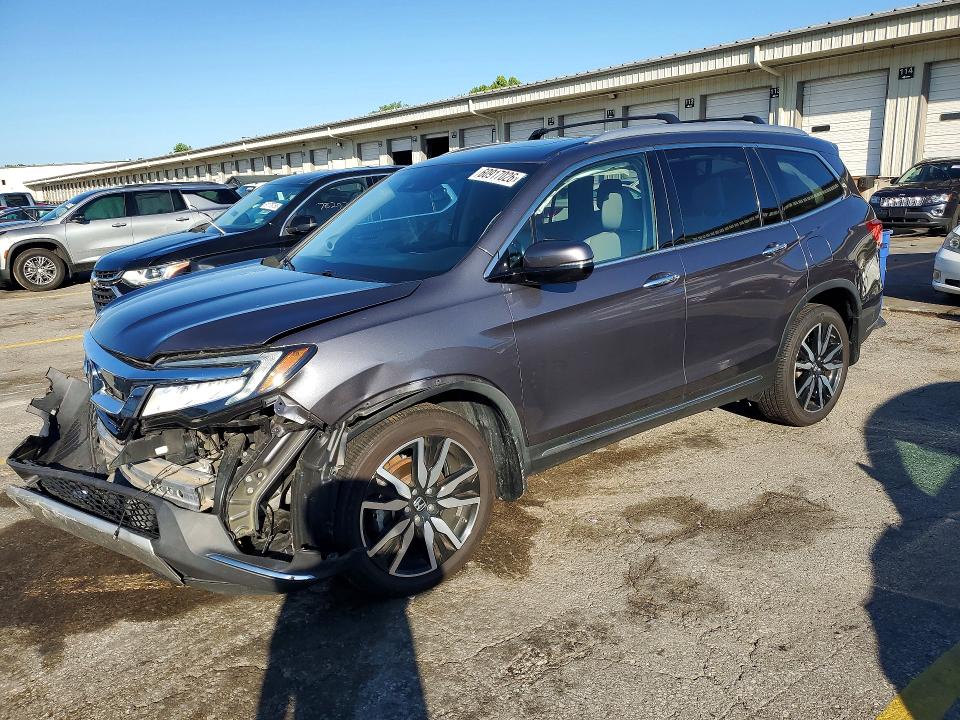 HONDA PILOT 2022 with VIN 5FNYF6H65NB051662 - Photo from auction