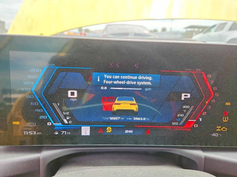 Photo 9 from auction – 2023 BMW M3 with VIN WBS43AY01PFN90020