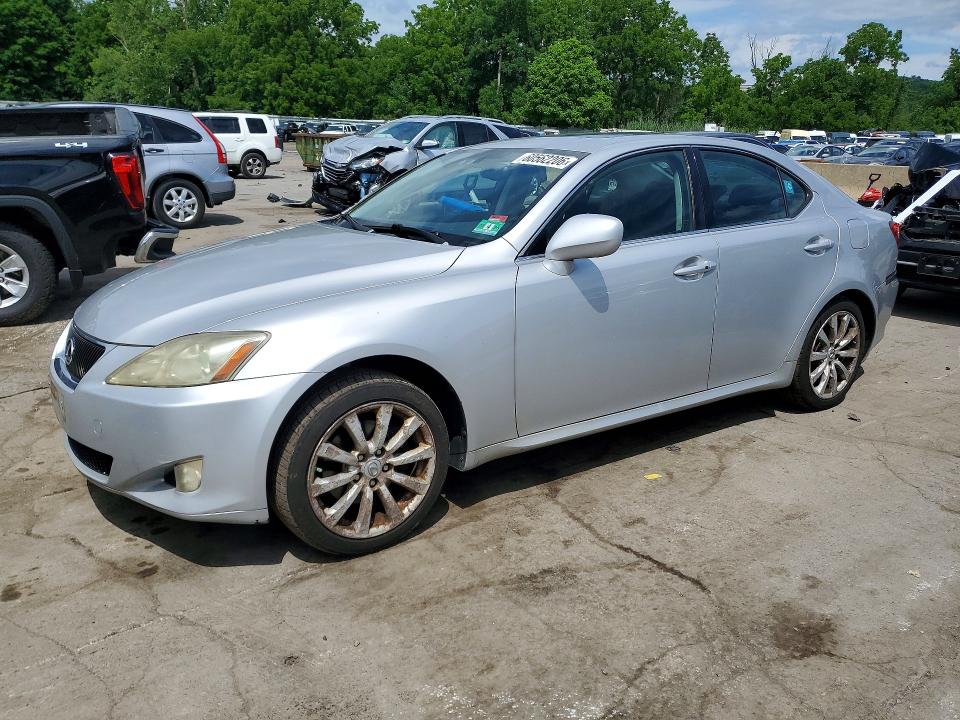 LEXUS IS 2008 with VIN JTHCK262782021910 - Photo from auction