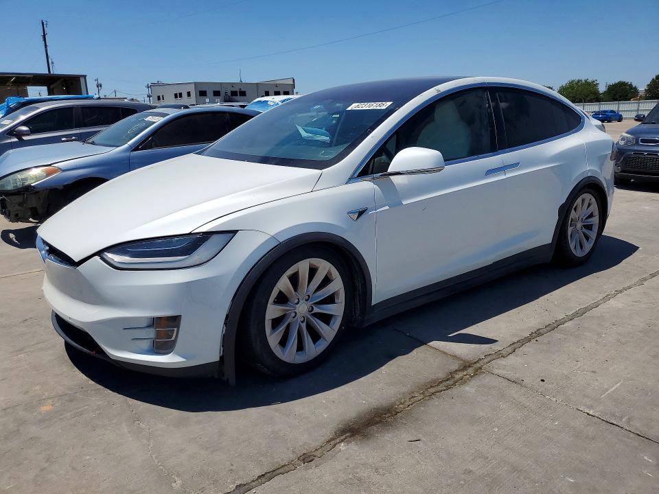 TESLA MODEL X 2020 with VIN 5YJXCDE26LF231868 - Photo from auction