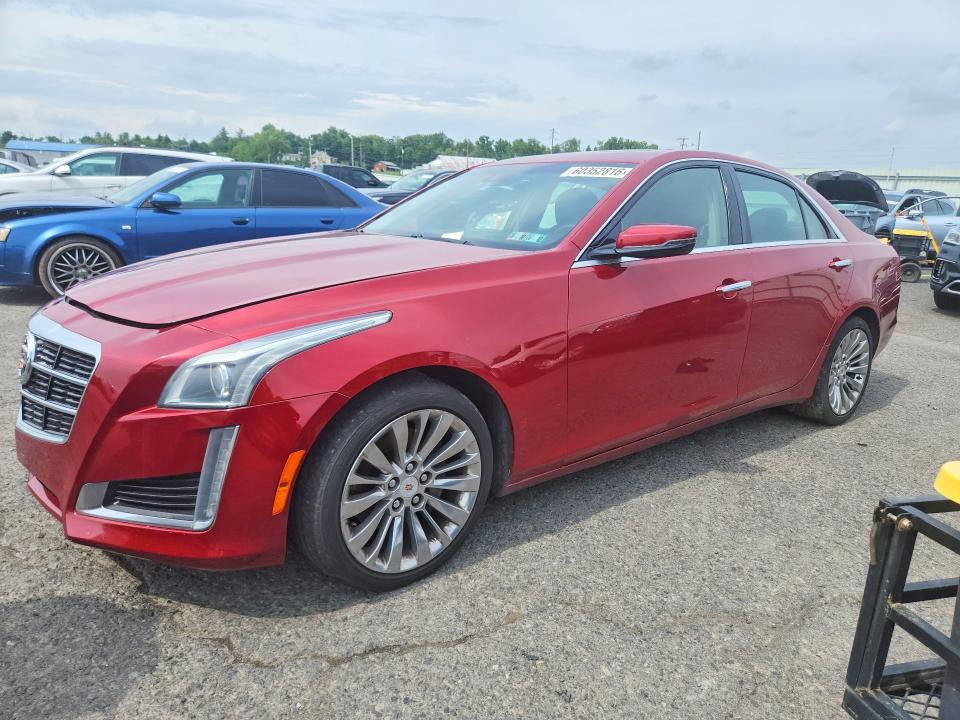 CADILLAC CTS 2014 with VIN 1G6AX5SX8E0164985 - Photo from auction