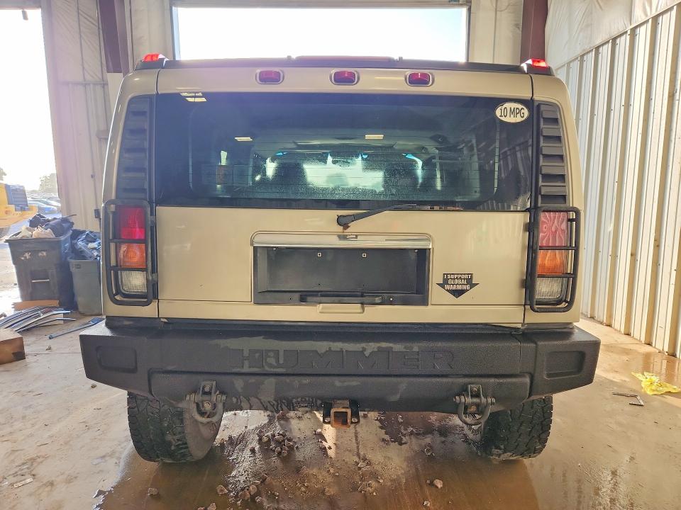Photo 6 from auction – 2003 HUMMER H2 with VIN 5GRGN23UX3H109600