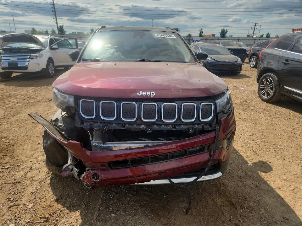 Photo 5 from auction – 2022 JEEP COMPASS with VIN 3C4NJDCB7NT150074