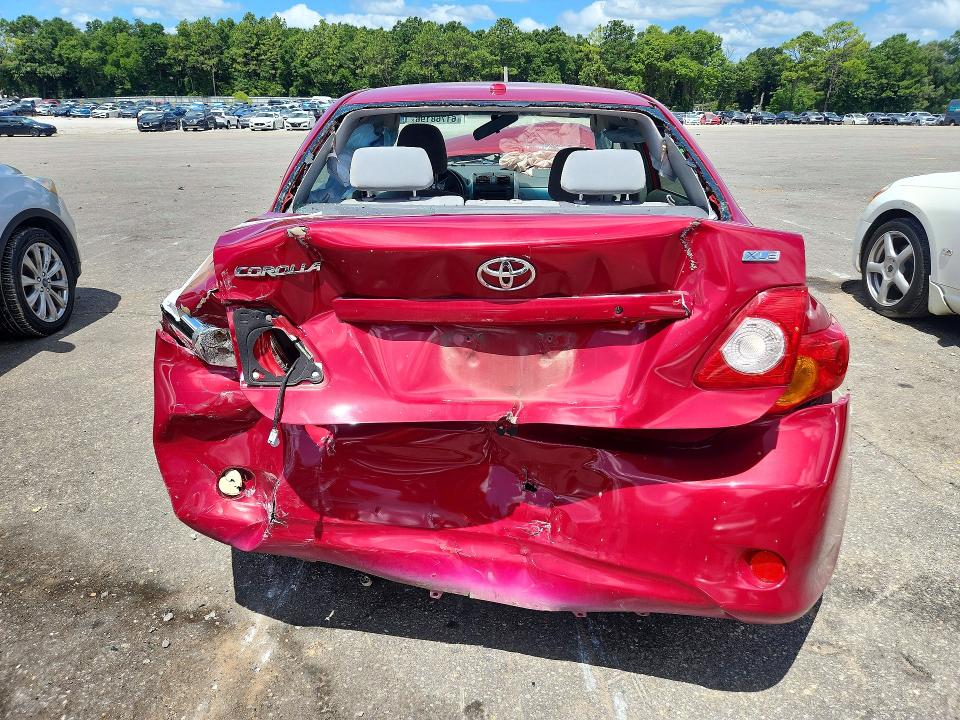 Photo 6 from auction – 2009 TOYOTA COROLLA with VIN JTDBL40E09J008397