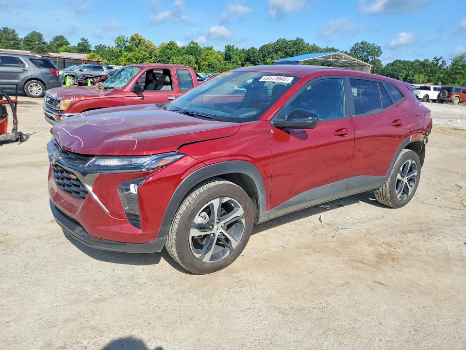 CHEVROLET TRAX 2025 with VIN KL77LGEP8SC167046 - Photo from auction