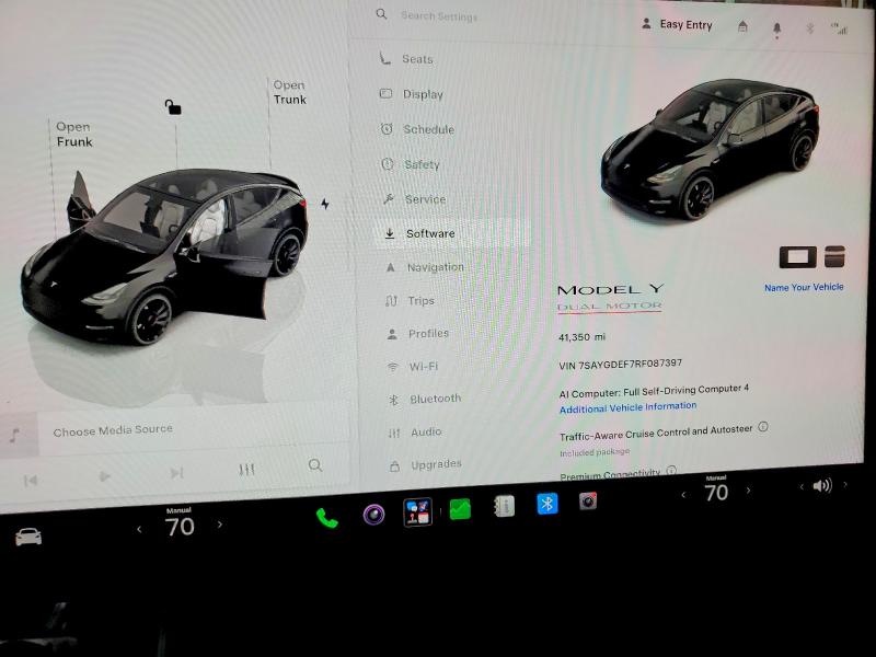 Photo 9 from auction – 2024 TESLA MODEL Y with VIN 7SAYGDEF7RF087397