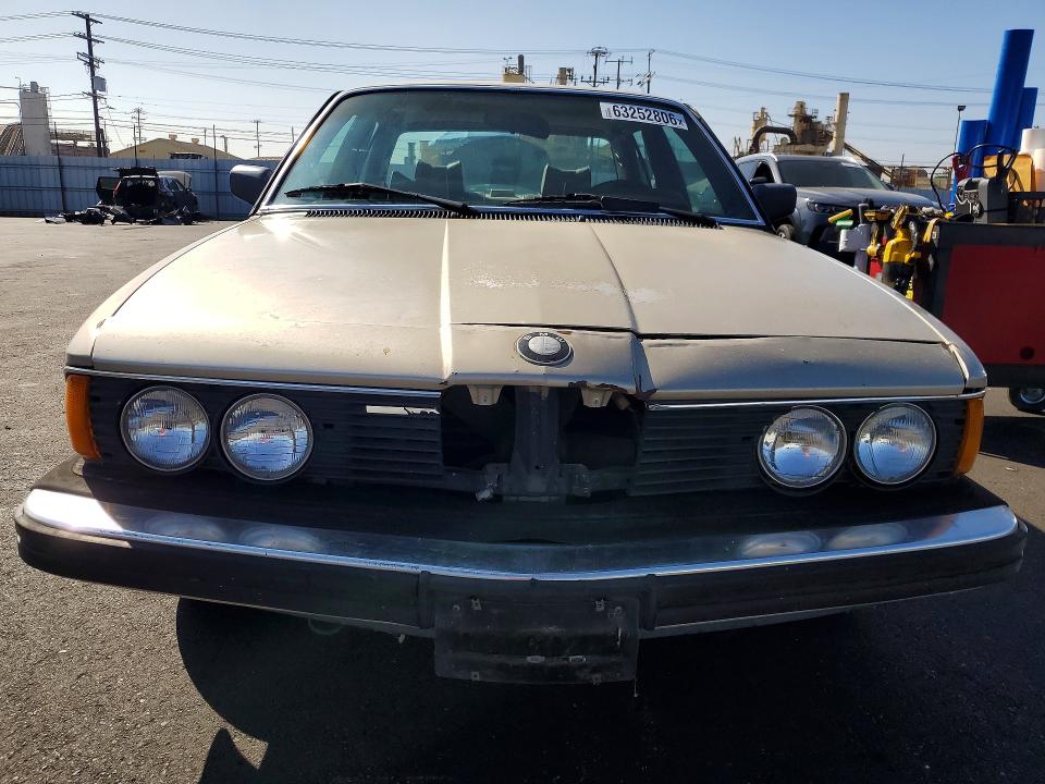 Photo 5 from auction – 1985 BMW 735 with VIN WBAFH8408F0637784