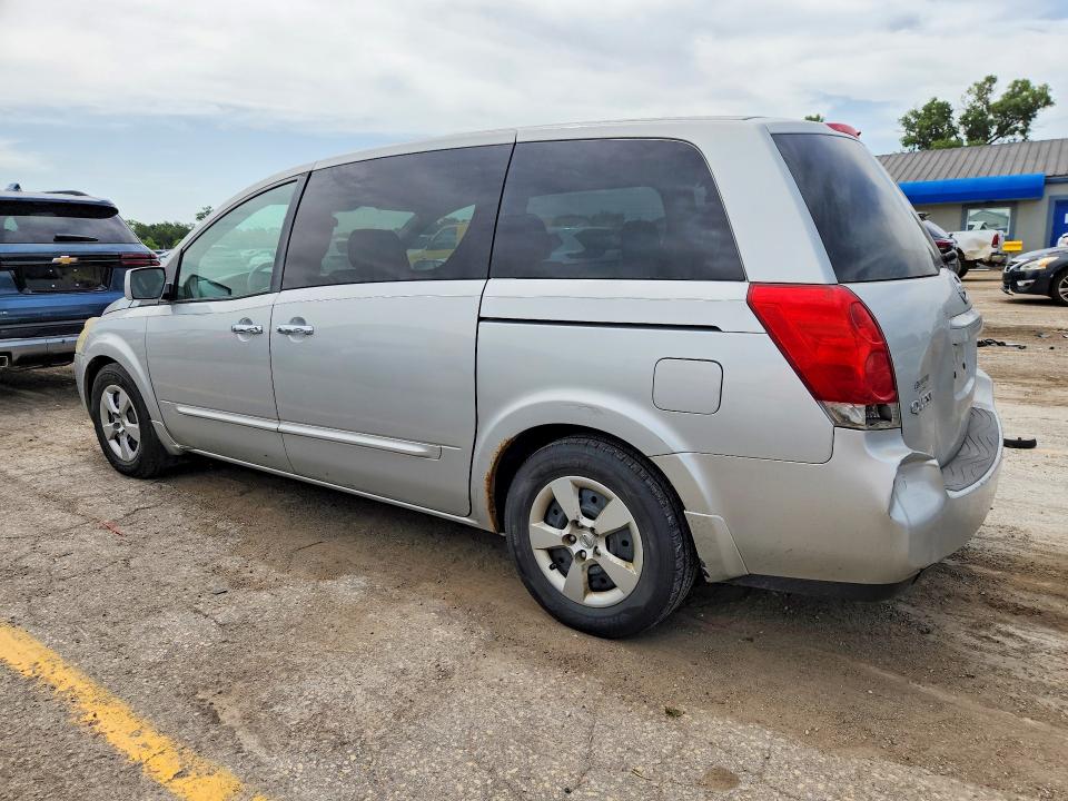 Photo 2 from auction – 2008 NISSAN QUEST with VIN 5N1BV28U28N101628