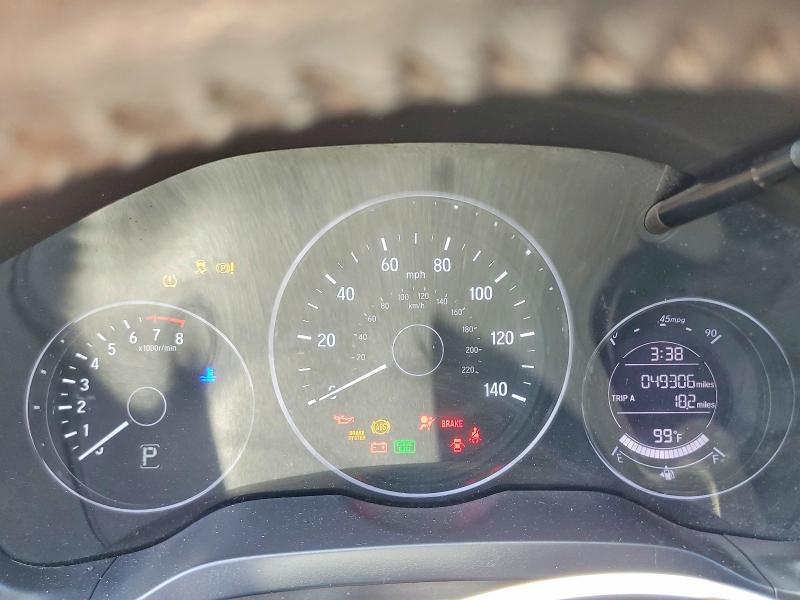 Photo 9 from auction – 2021 HONDA HR-V with VIN 3CZRU5H19MM732095