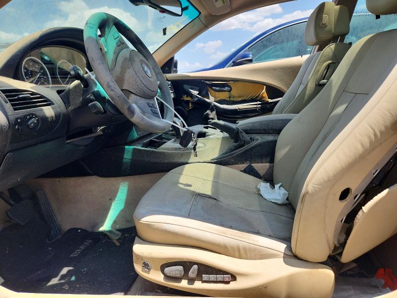 Photo 7 from auction – 2008 BMW 650 with VIN WBAEA53588CV91676