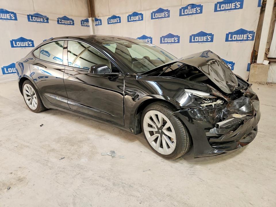 Photo 4 from auction – 2022 TESLA MODEL 3 with VIN 5YJ3E1EA3NF371698