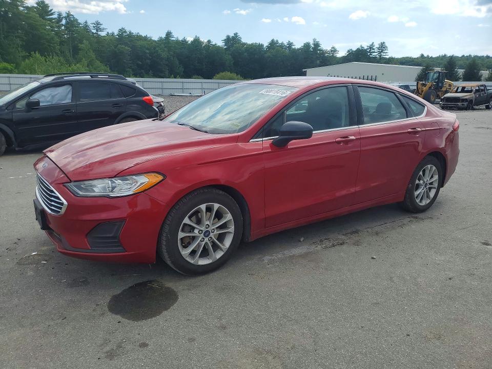 FORD FUSION 2020 with VIN 3FA6P0HD5LR100828 - Photo from auction