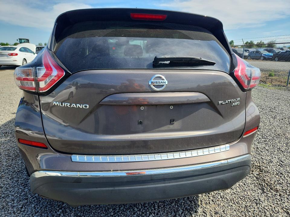 Photo 6 from auction – 2015 NISSAN MURANO with VIN 5N1AZ2MH2FN258209