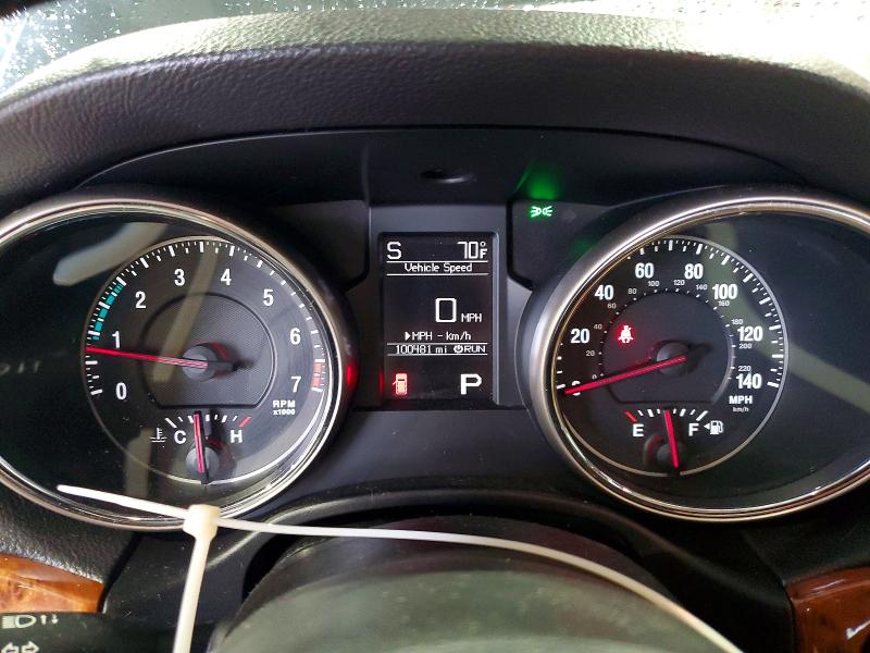 Photo 9 from auction – 2011 JEEP GRAND CHEROKEE with VIN 1J4RR5GG2BC738097