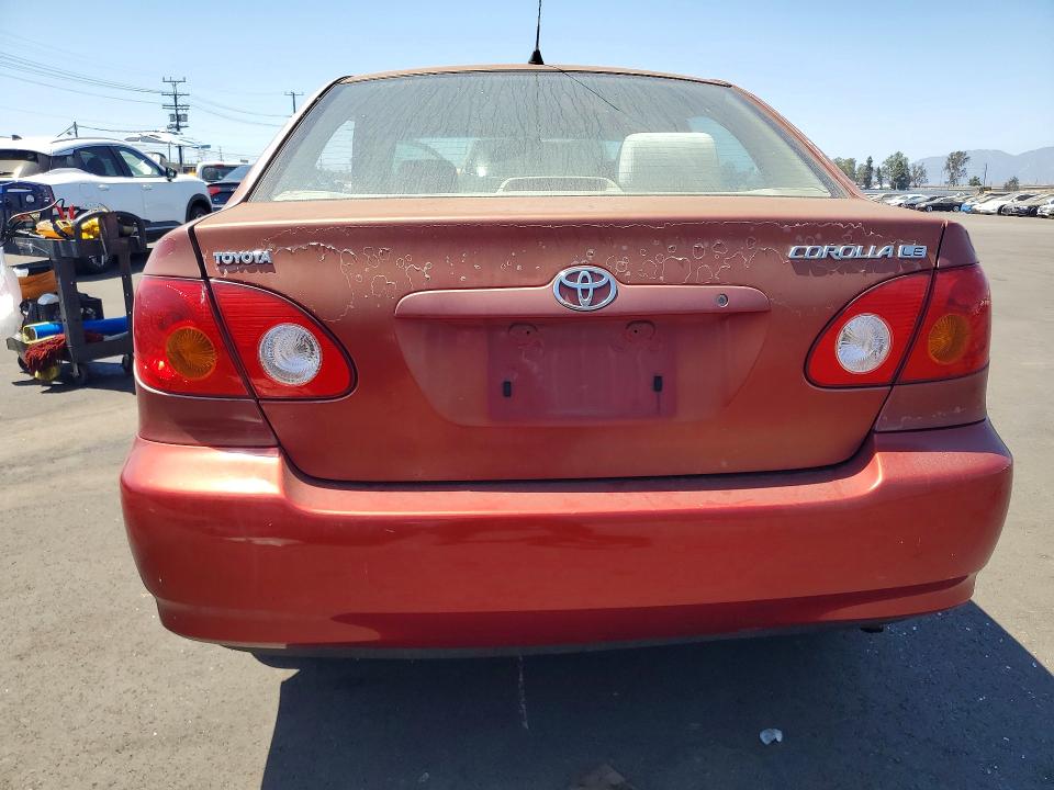 Photo 6 from auction – 2003 TOYOTA COROLLA with VIN 1NXBR32E43Z060560