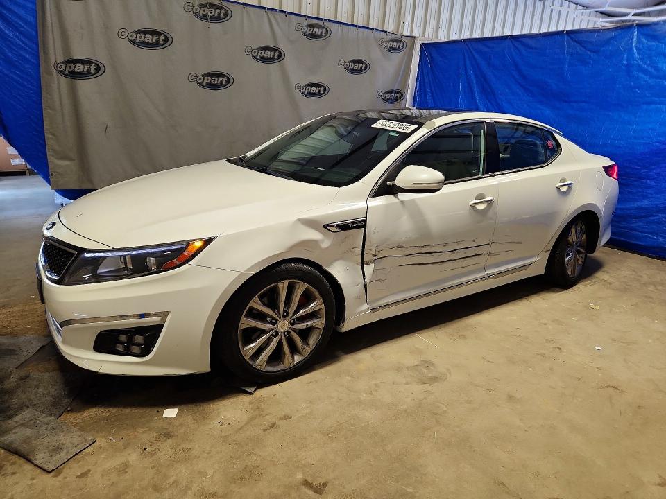 KIA OPTIMA 2014 with VIN 5XXGR4A6XEG351504 - Photo from auction